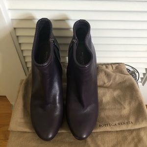 authentic bottega veneta leather ankle boots